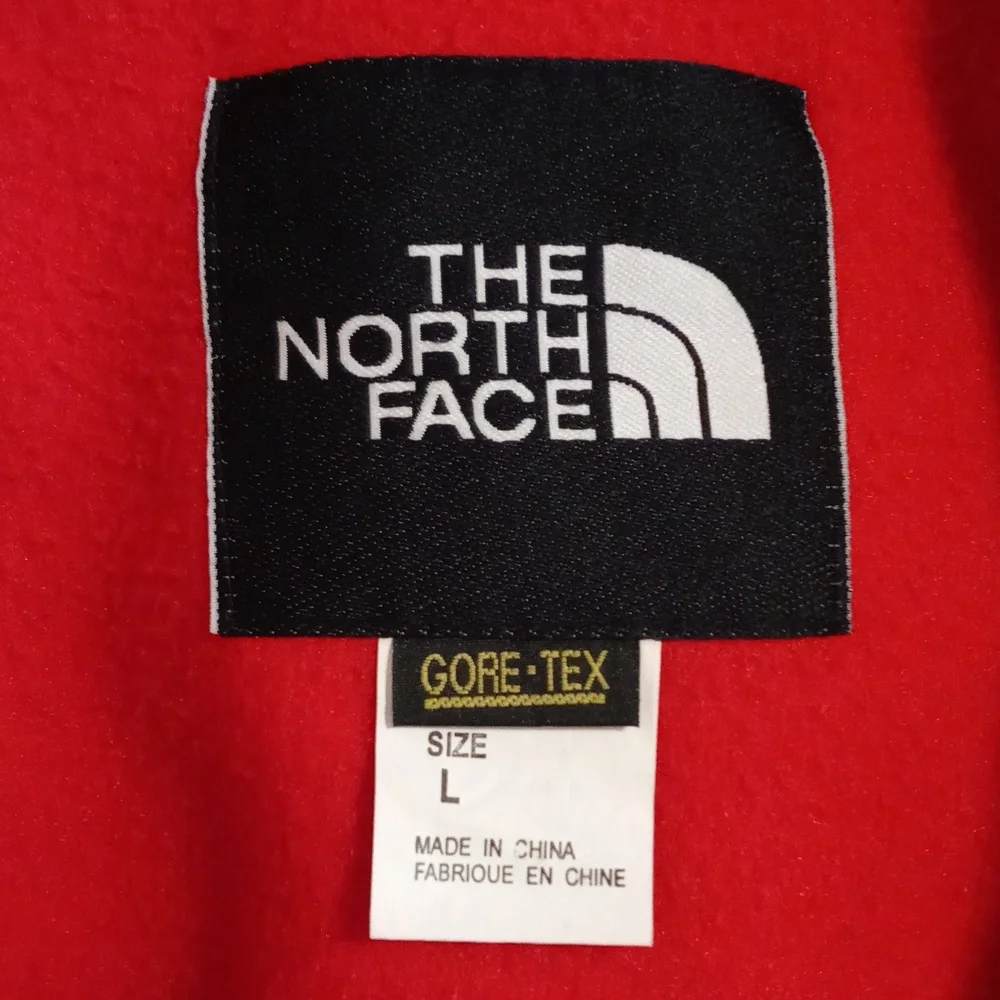 🌬VTG The North Face🌬 - Red/Black Denali Gore-Tex Windstopper Fleece Jacket